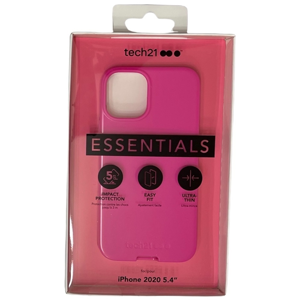 Tech 21 Essentials Pink iPhone 12 Mini Case New